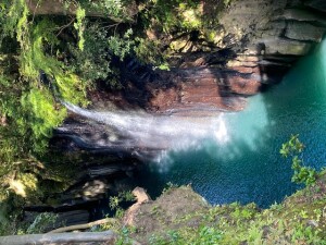 秋の高千穂峡〜真名井の滝